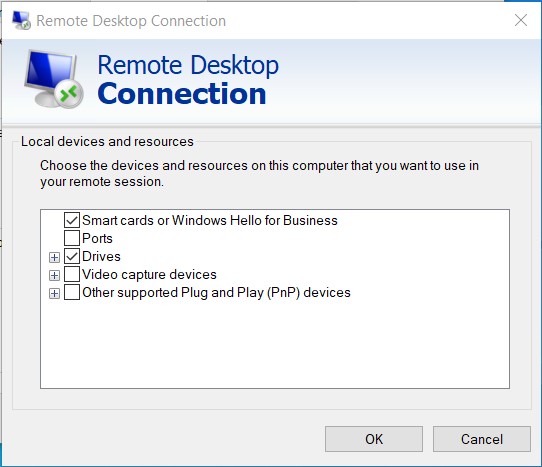 Remote Desktop More